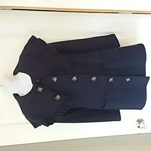 Anthropologie Boiled Wool Jacket